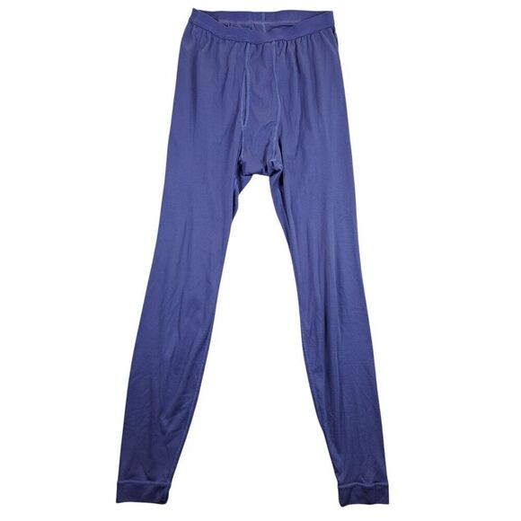 Patagonia Capilene Bottom Base Layer Men XL Blue Long Johns Leggings - Picture 1 of 10